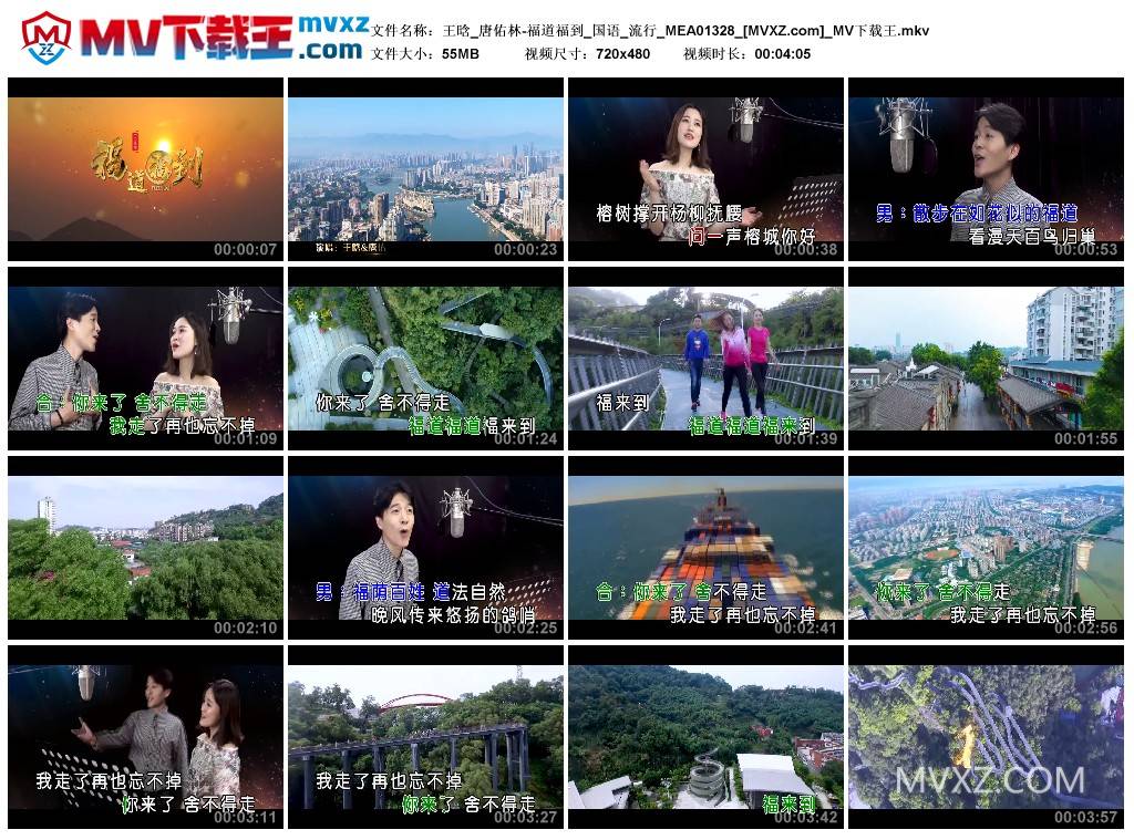 王晗_唐佑林-福道福到_国语_流行_MEA01328